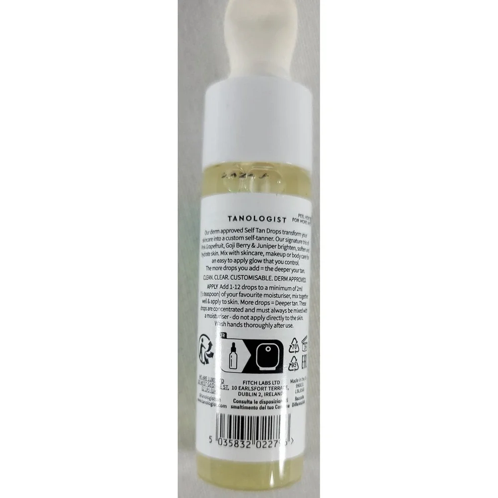 Tanologist Self-Tan Drops- Medium‎ 0.50 fl. oz/15ml Bottle